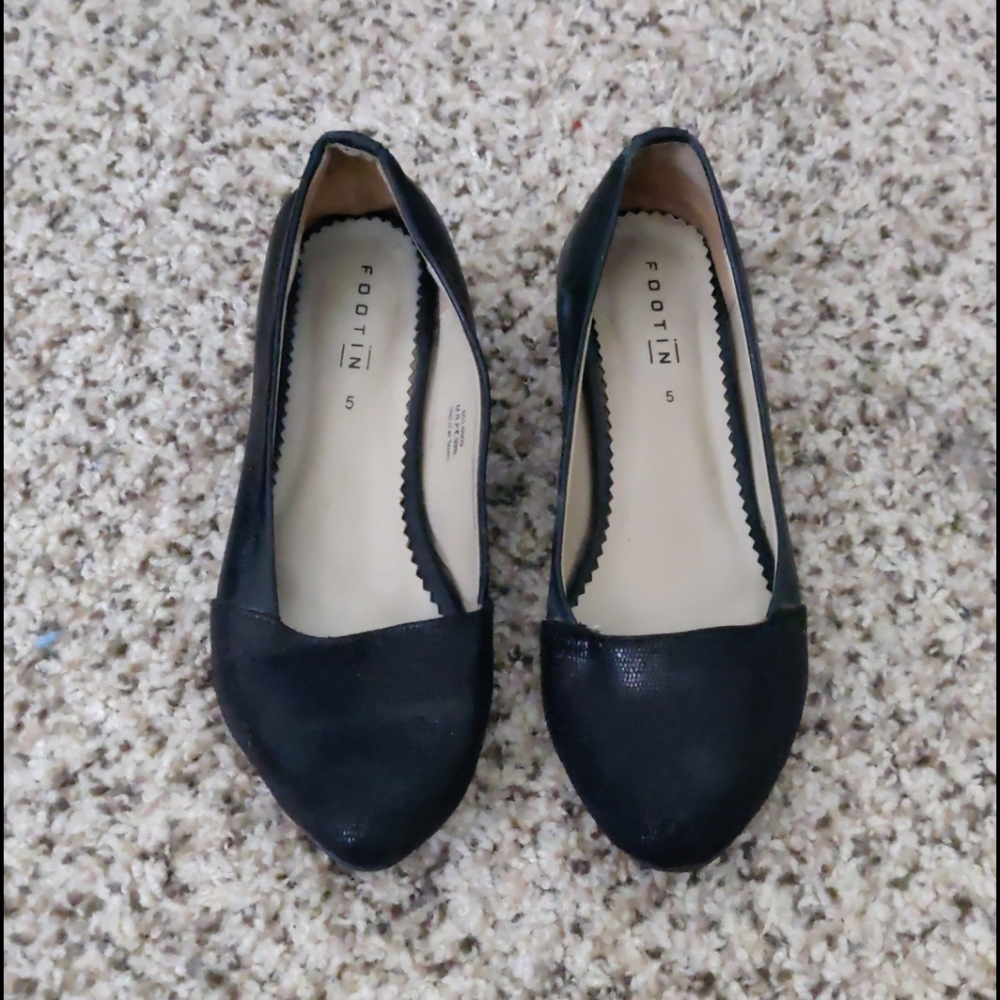 Black heels